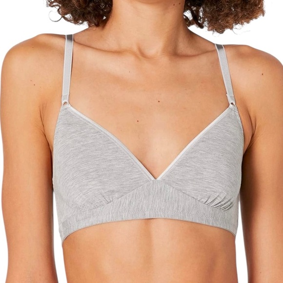 COSABELLA Talco Heather gray Wirefree bralette style 1304 size small NWT